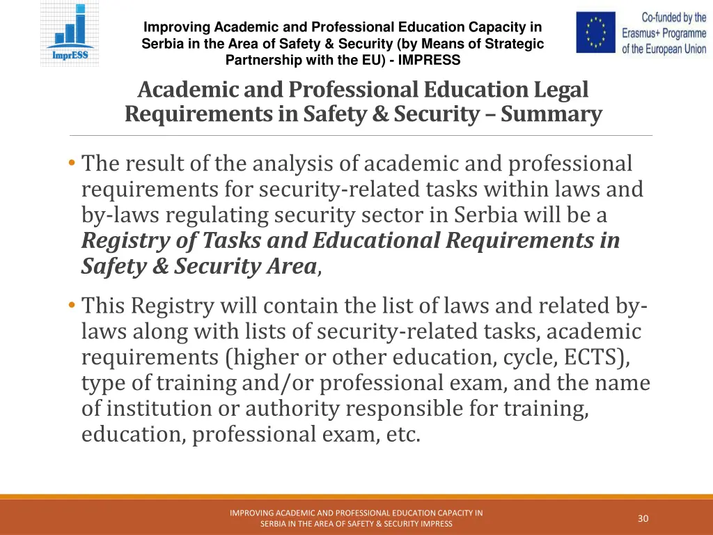 improving academic and professional education 29