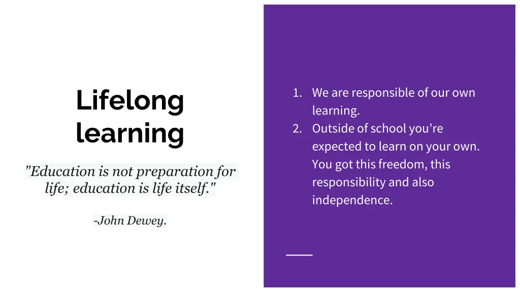 lifelong learning