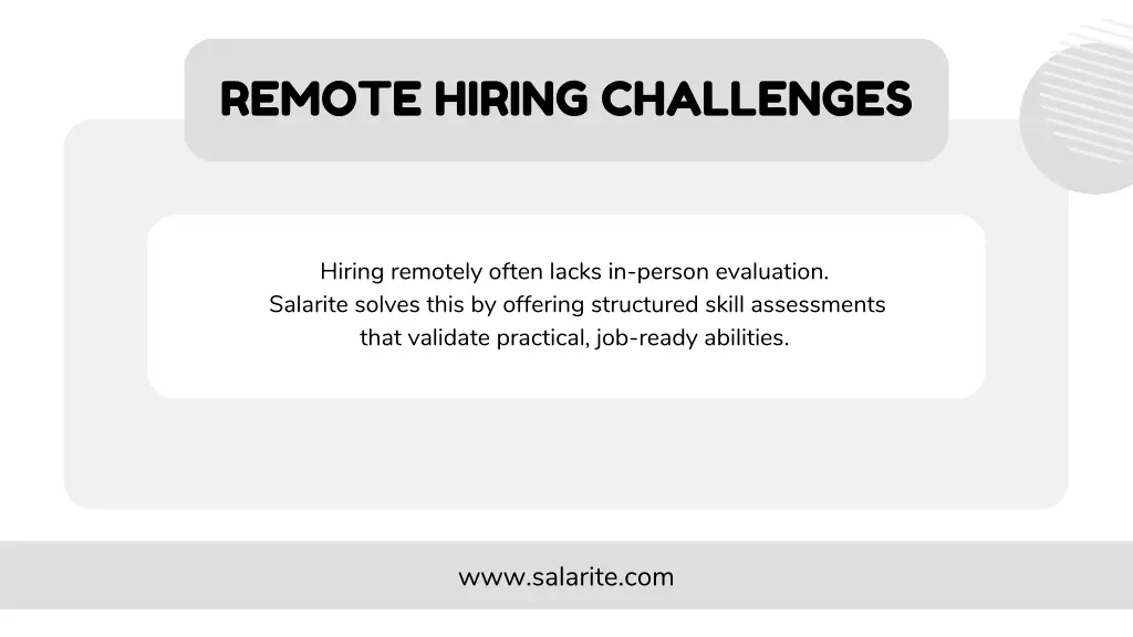 remote hiring challenges