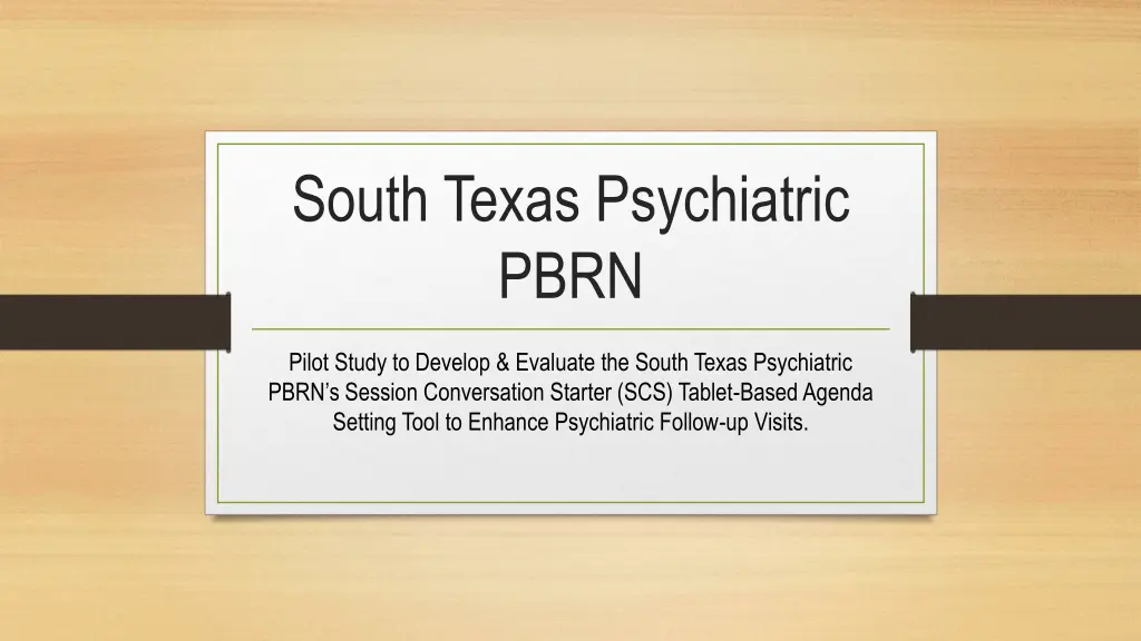 south texas psychiatric pbrn