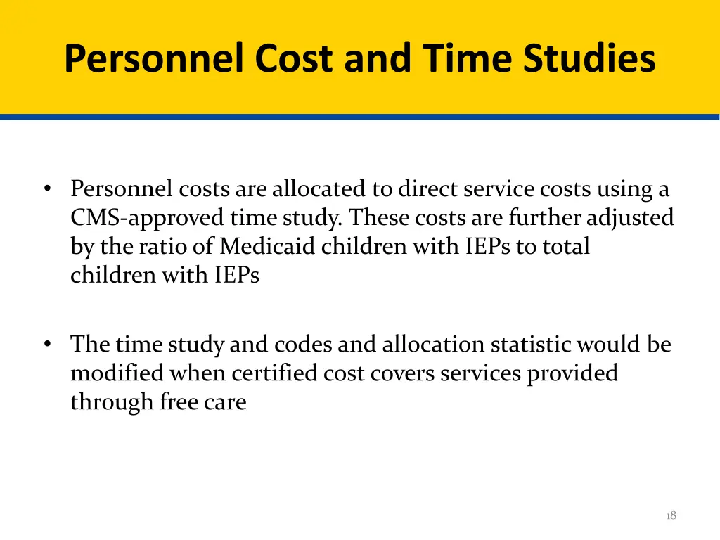 personnel cost and time studies