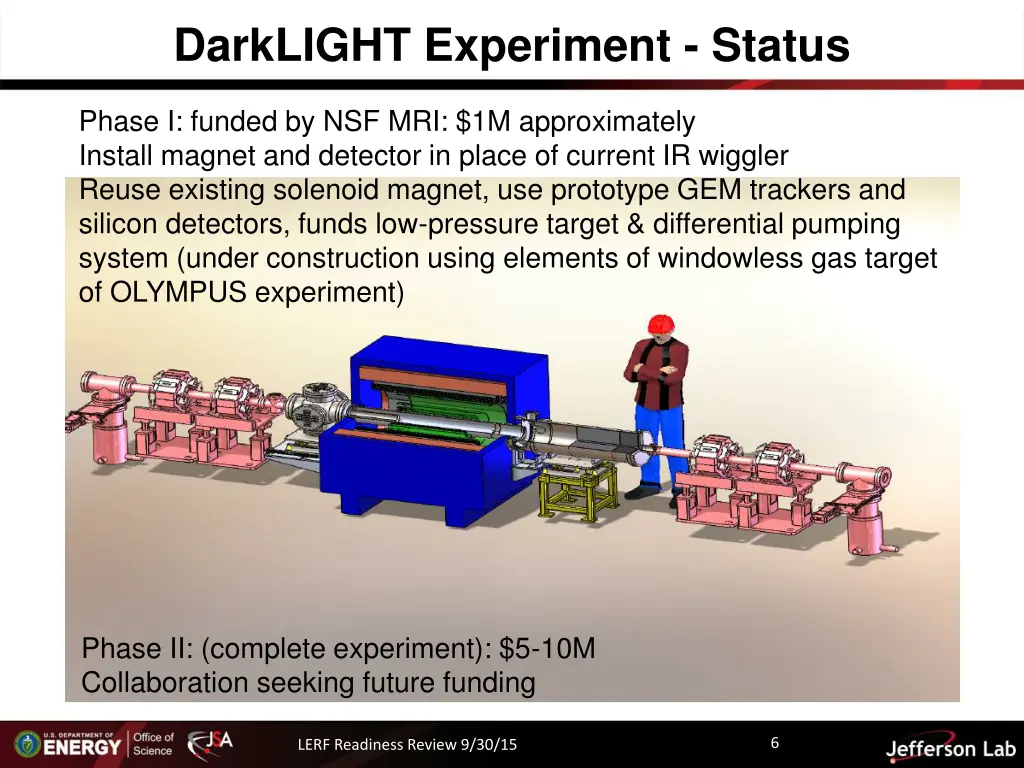 darklight experiment status