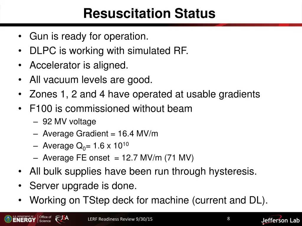 resuscitation status