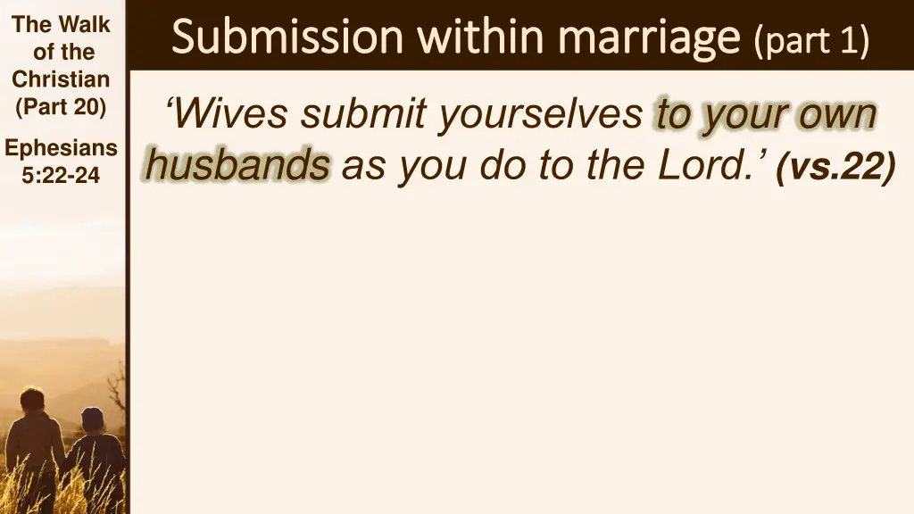 the walk of the christian part 20 4