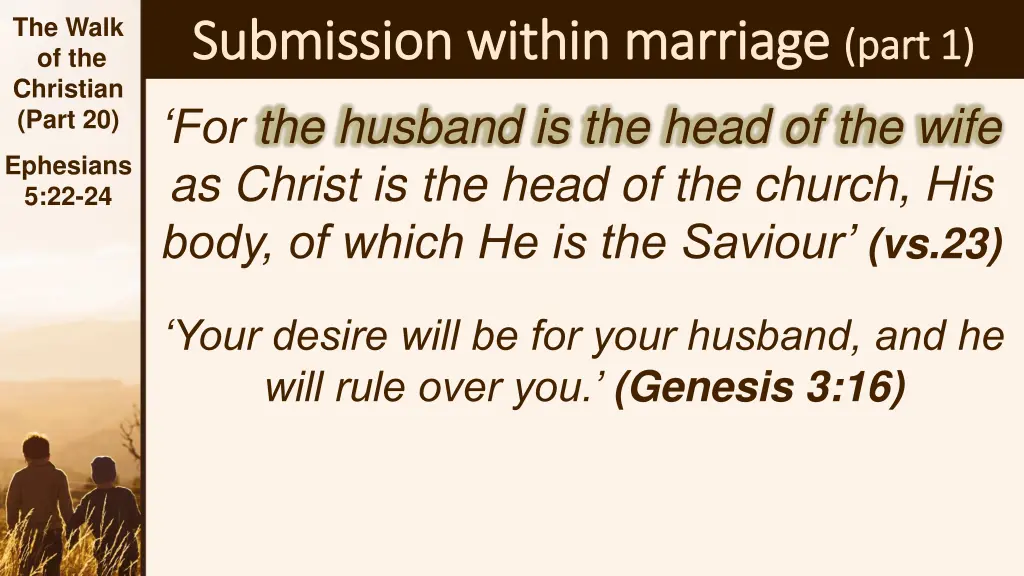 the walk of the christian part 20 8