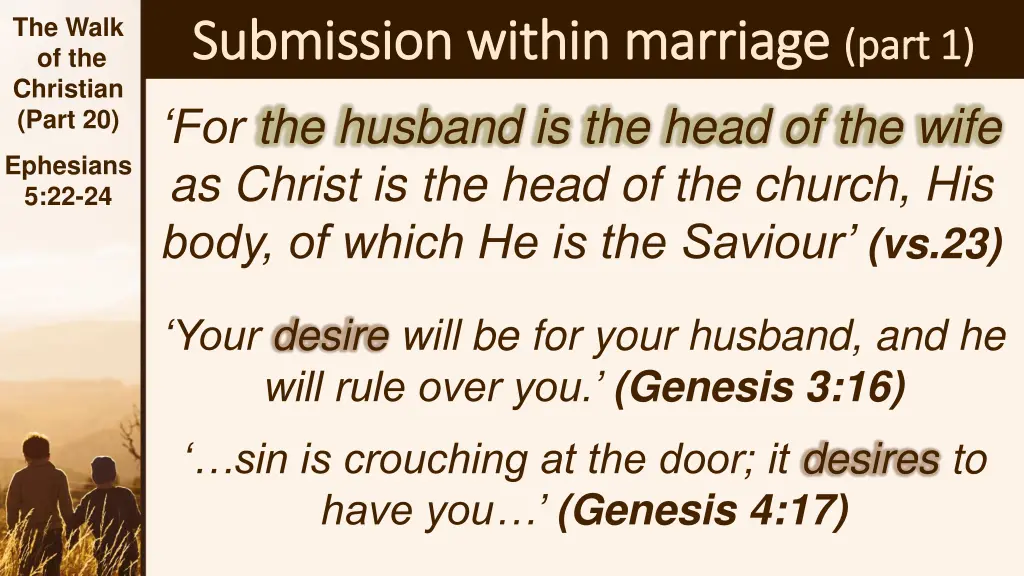 the walk of the christian part 20 9