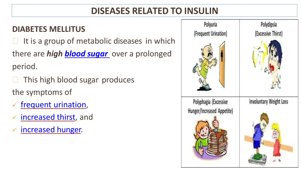 diseases related to insulin