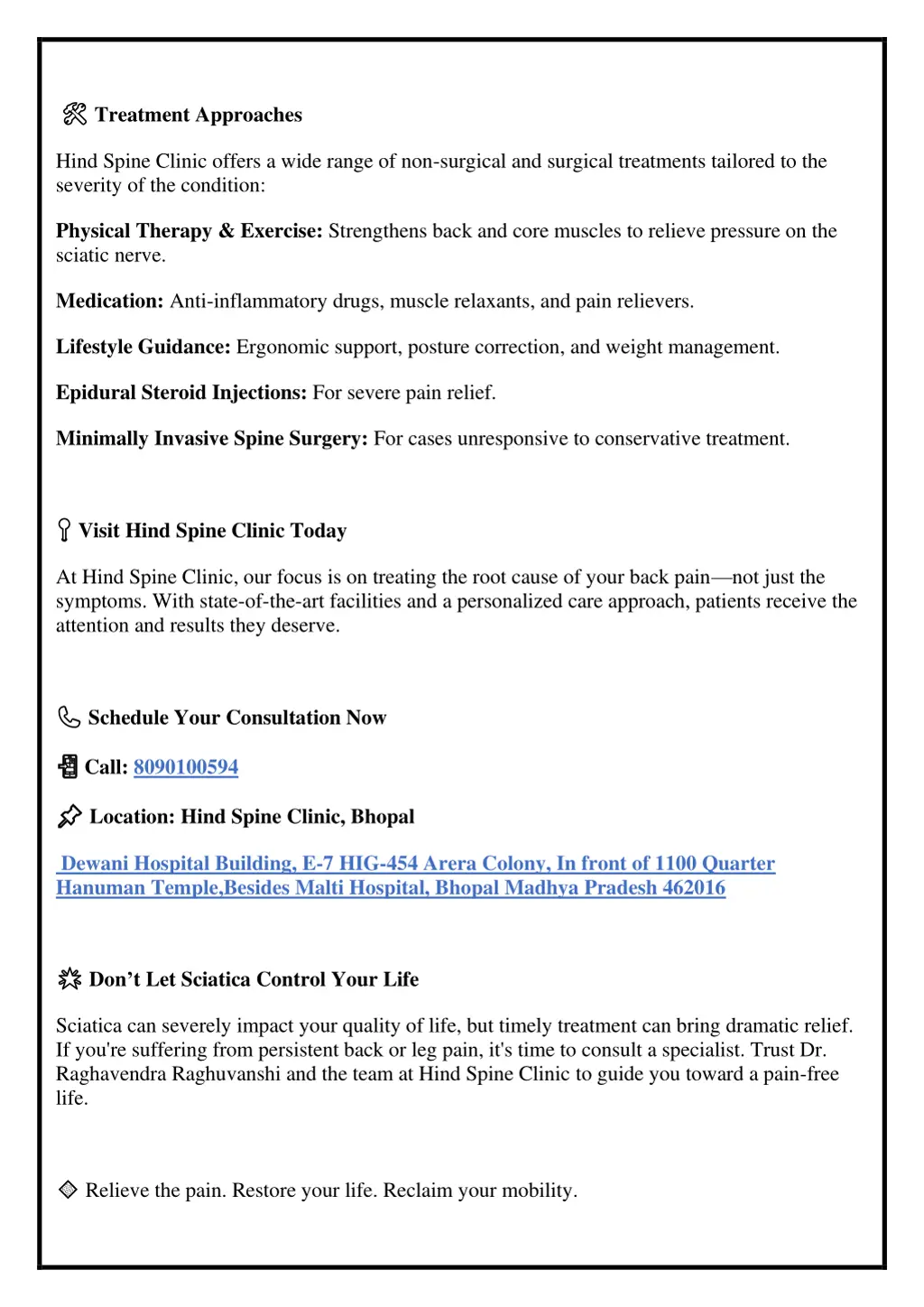 treatment approaches