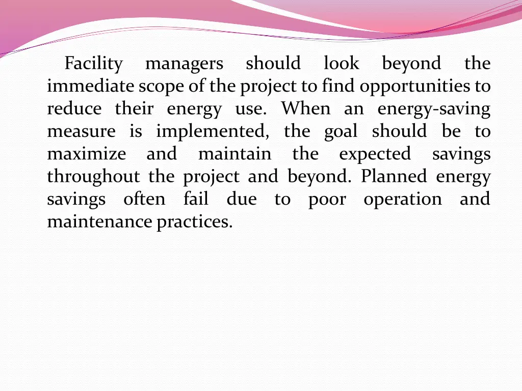 facility immediate scope of the project to find