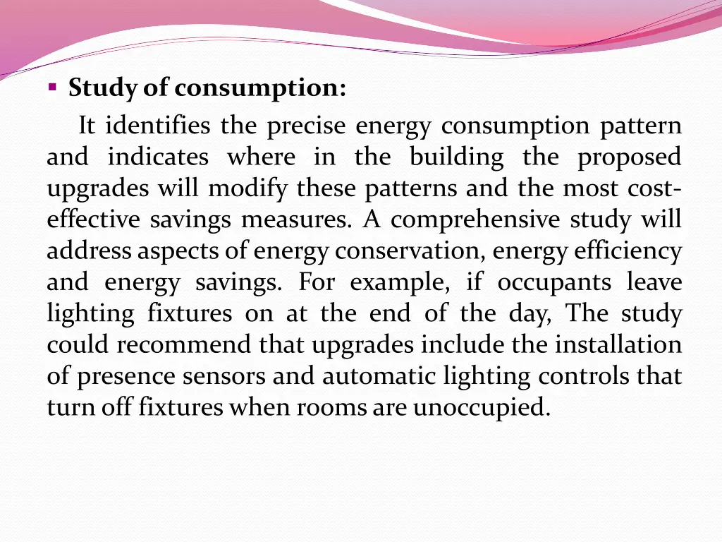 studyof consumption it identifies the precise 1