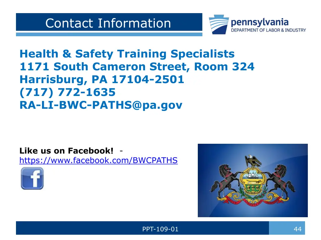 contact information