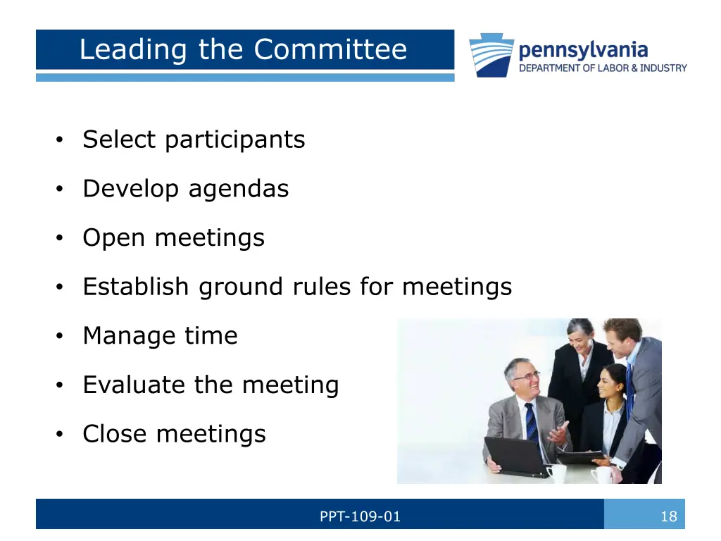 leading the committee