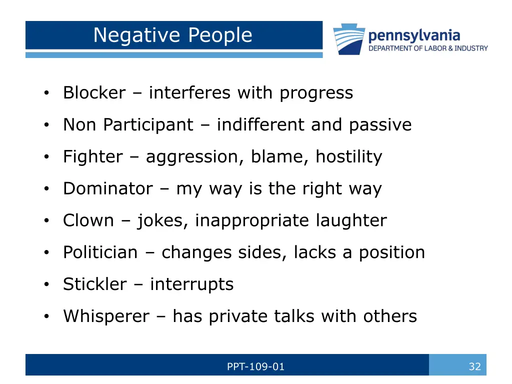 negative people