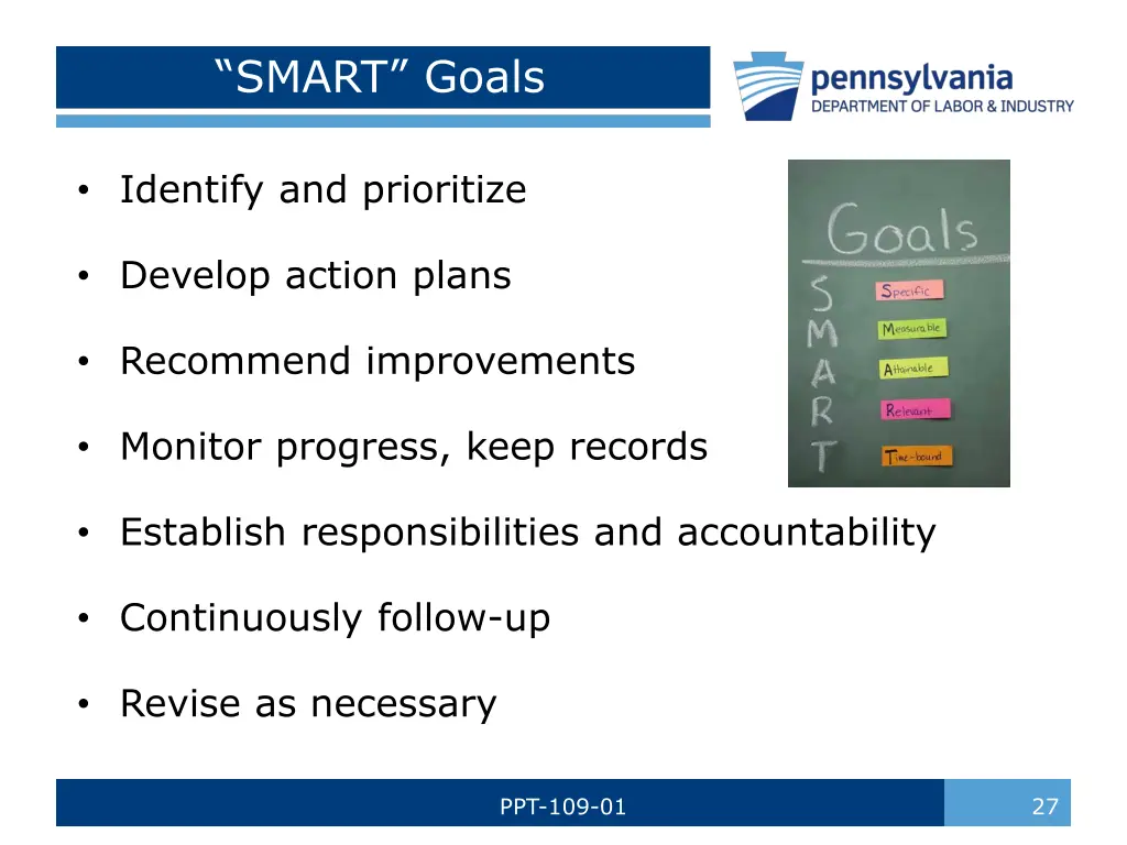 smart goals