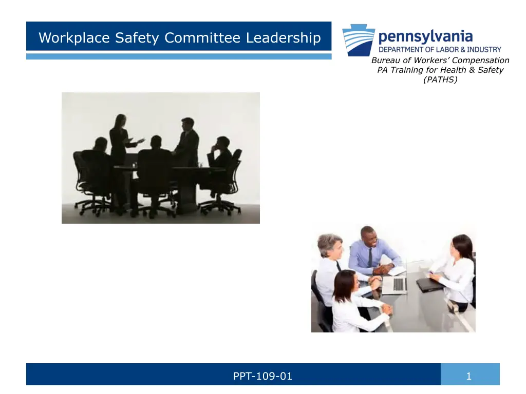 workplace safety committee leadership
