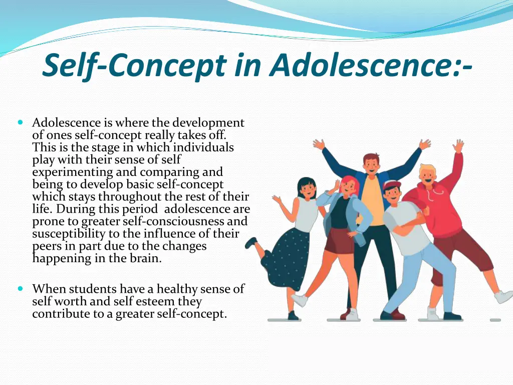 self concept in adolescence