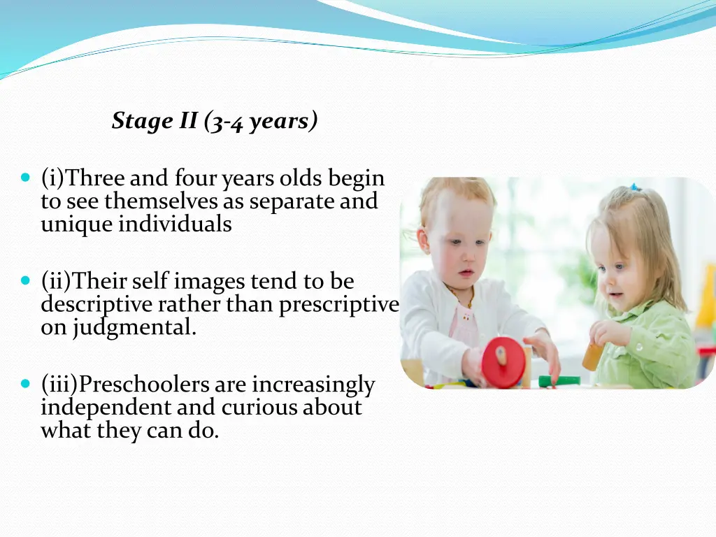 stage ii 3 4 years