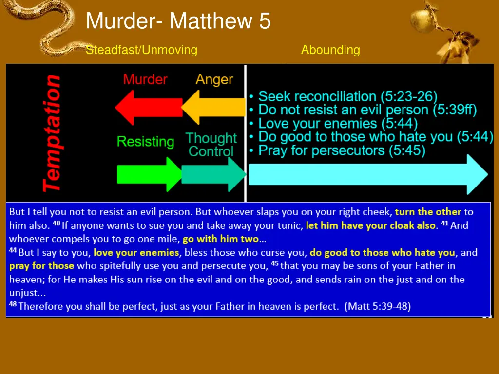 murder matthew 5