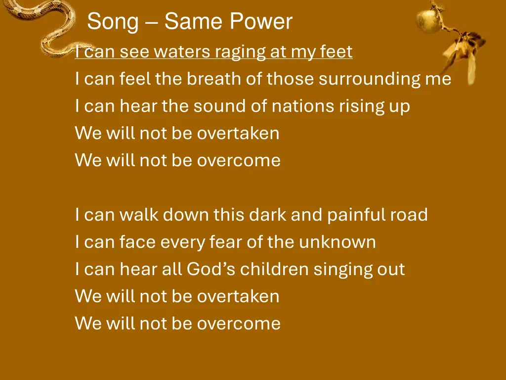 song same power i can see waters raging