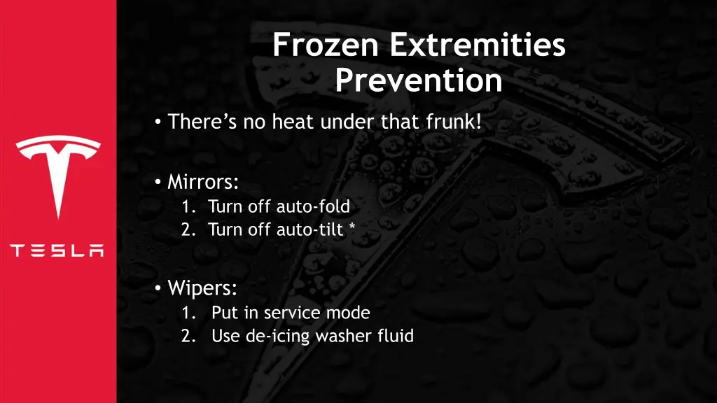 frozen extremities prevention there s no heat