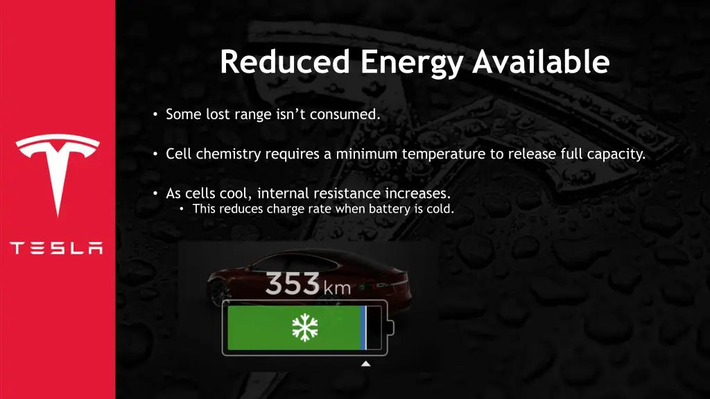 reduced energy available