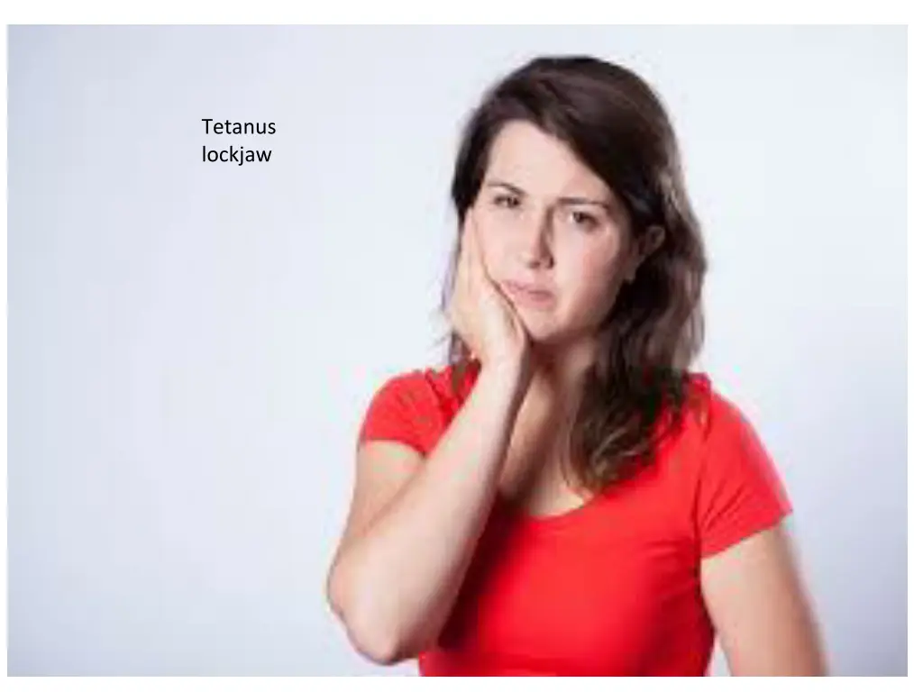 tetanus lockjaw
