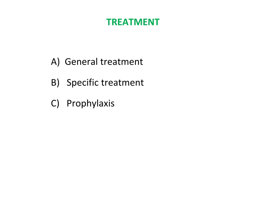 treatment