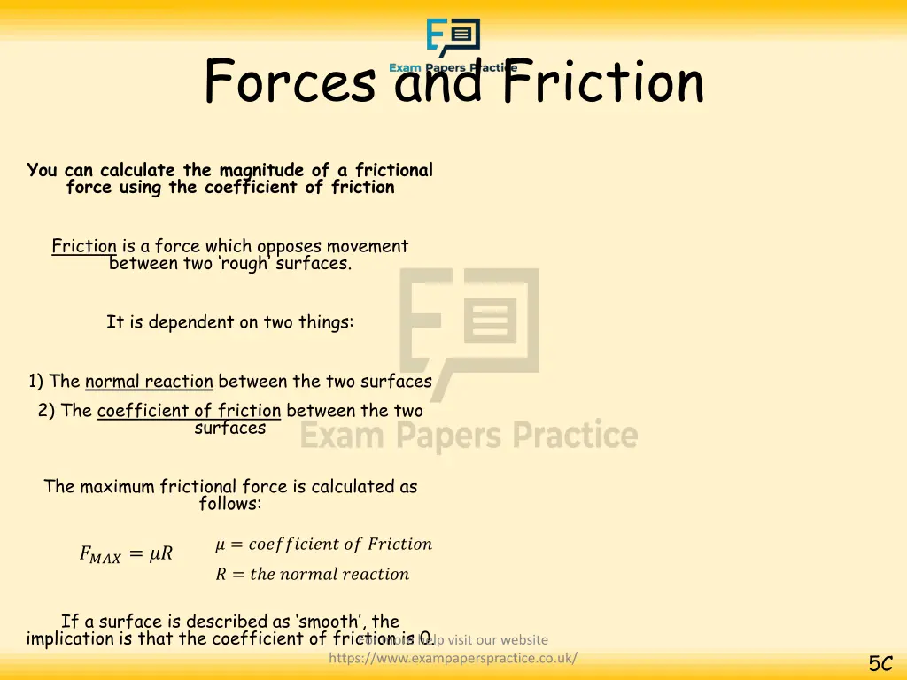 forces and friction 19