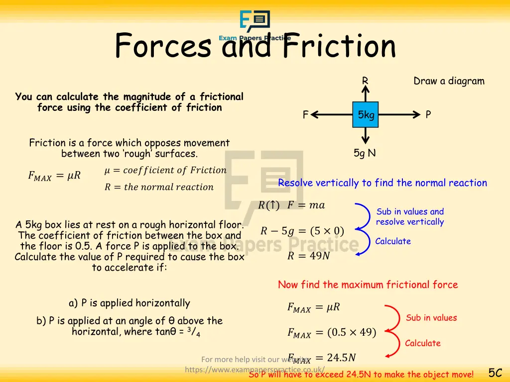 forces and friction 24