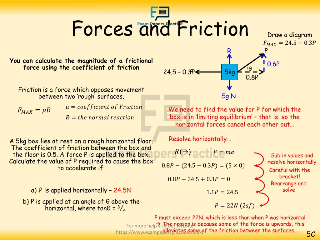 forces and friction 27