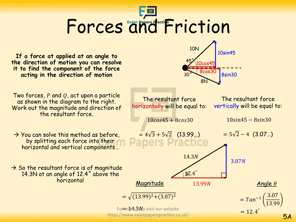 forces and friction 6