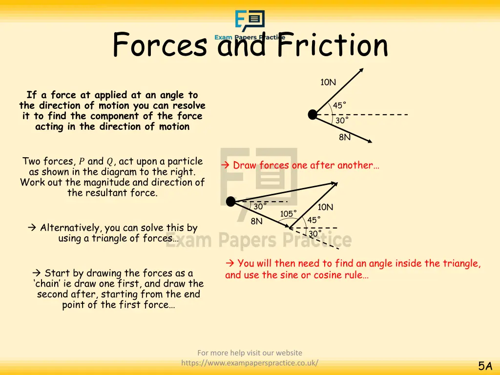 forces and friction 7