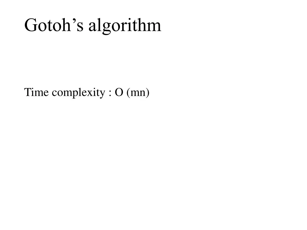 gotoh s algorithm 5