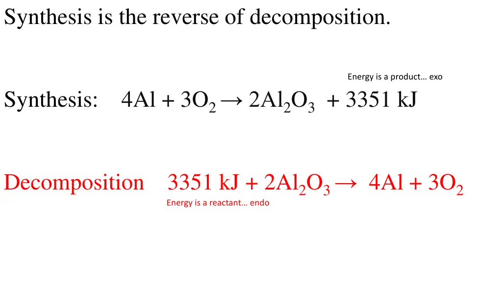 synthesis is the reverse of decomposition 3
