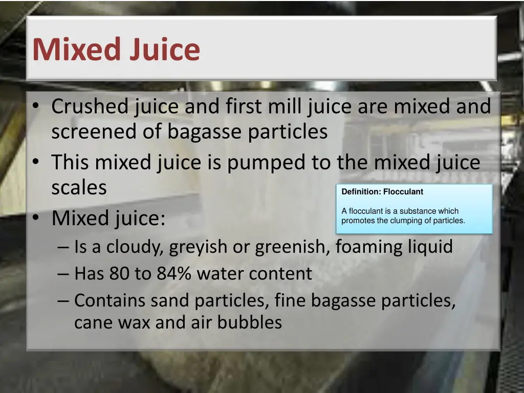 mixed juice
