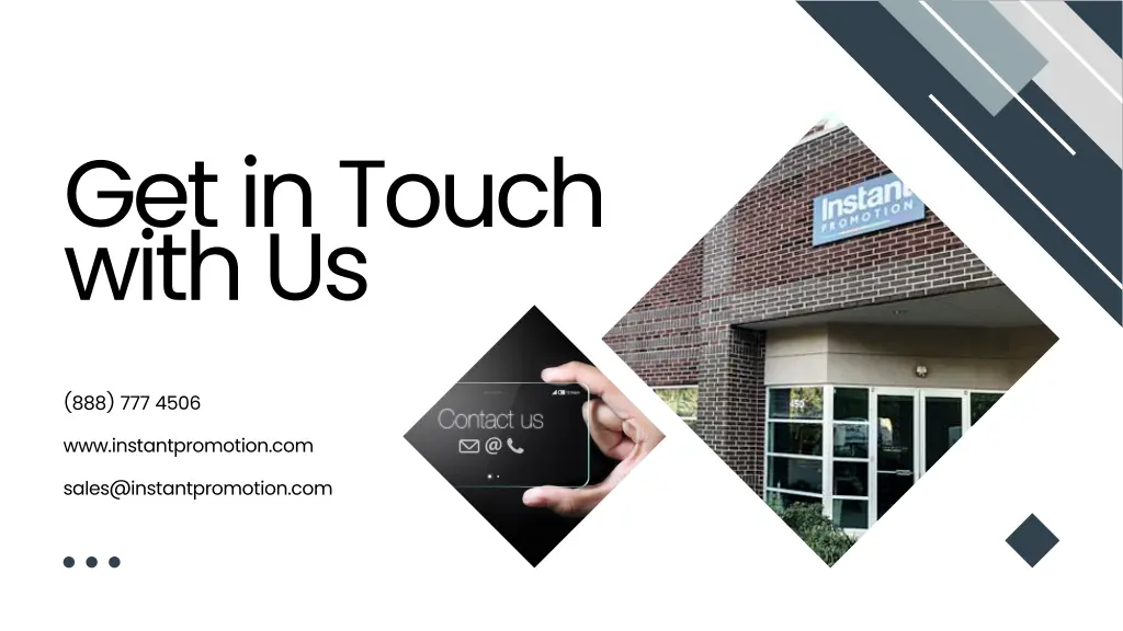 get in touch with us