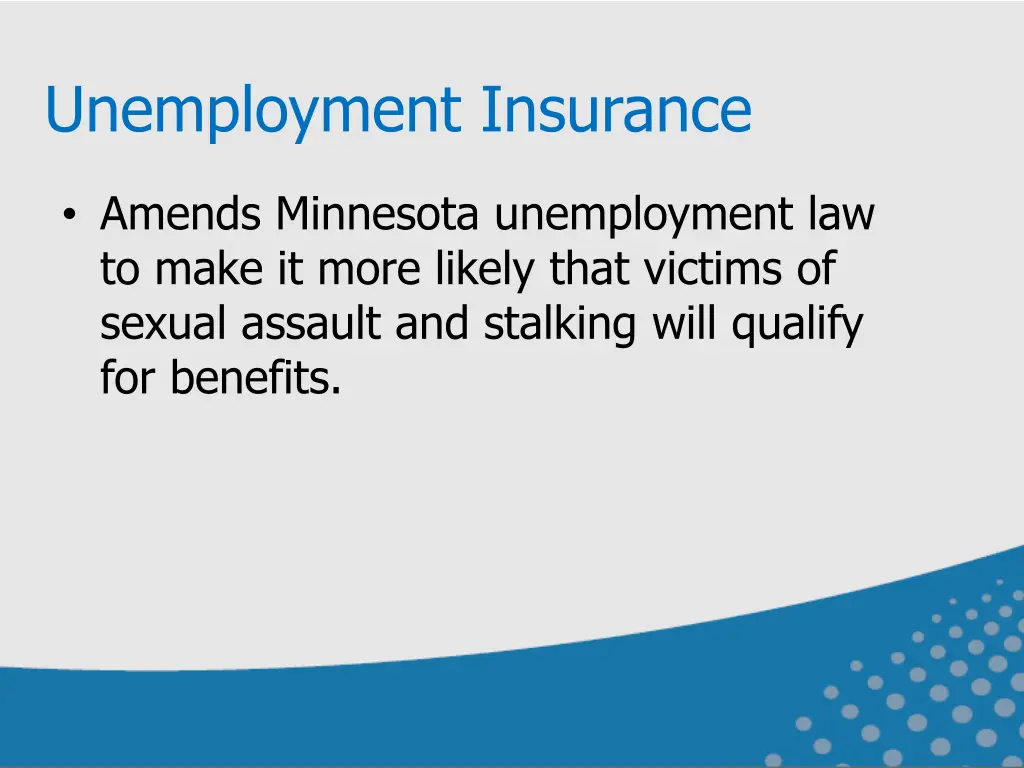 unemployment insurance