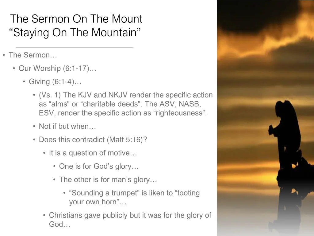 the sermon on the mount staying on the mountain 2