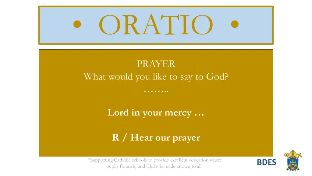 oratio