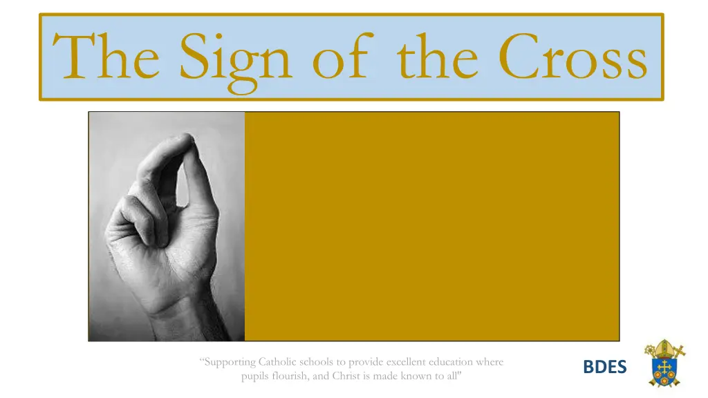 the sign of the cross