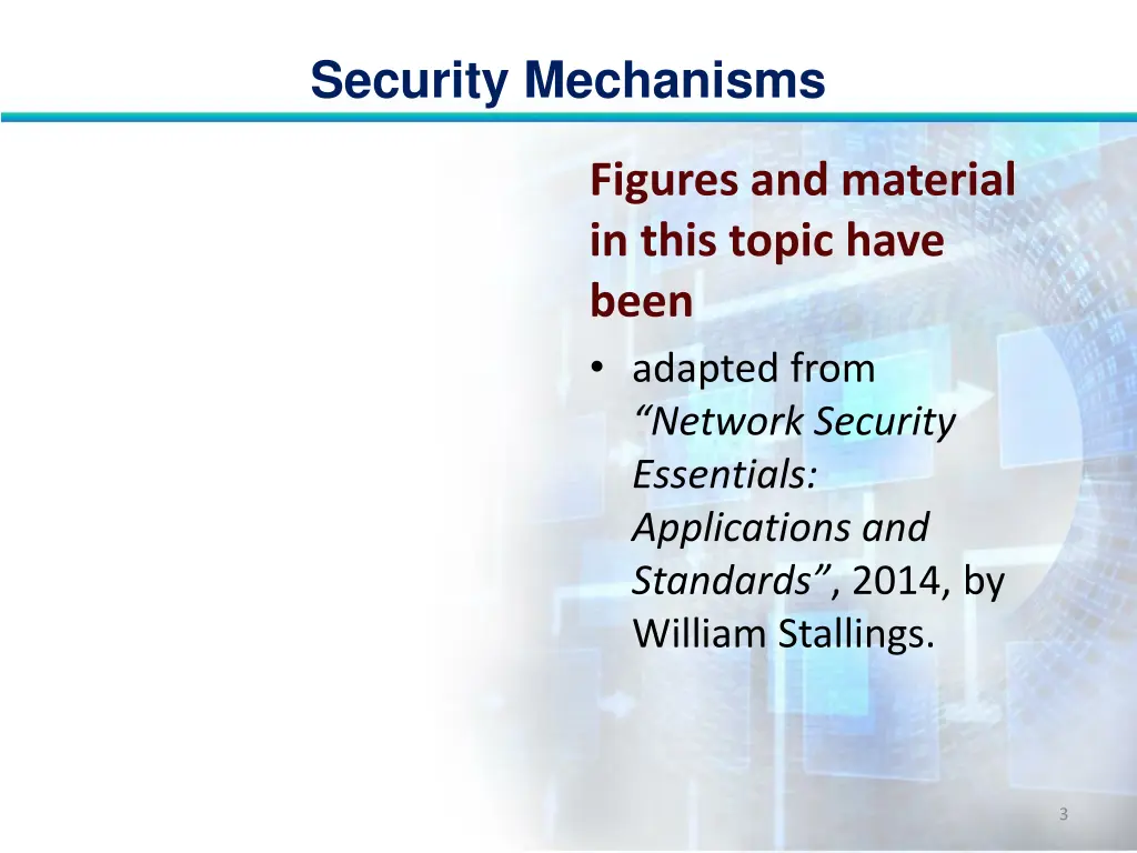 security mechanisms 2