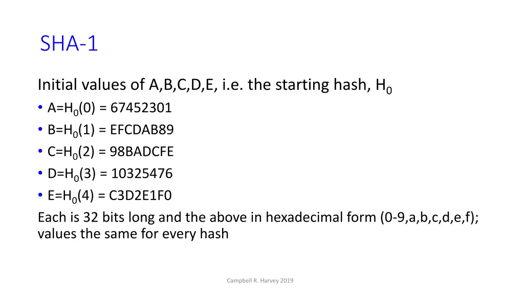 sha 1 7