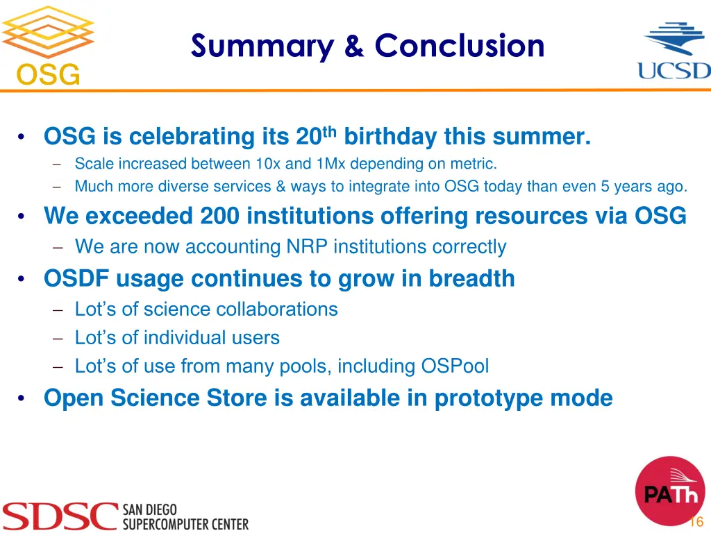 summary conclusion