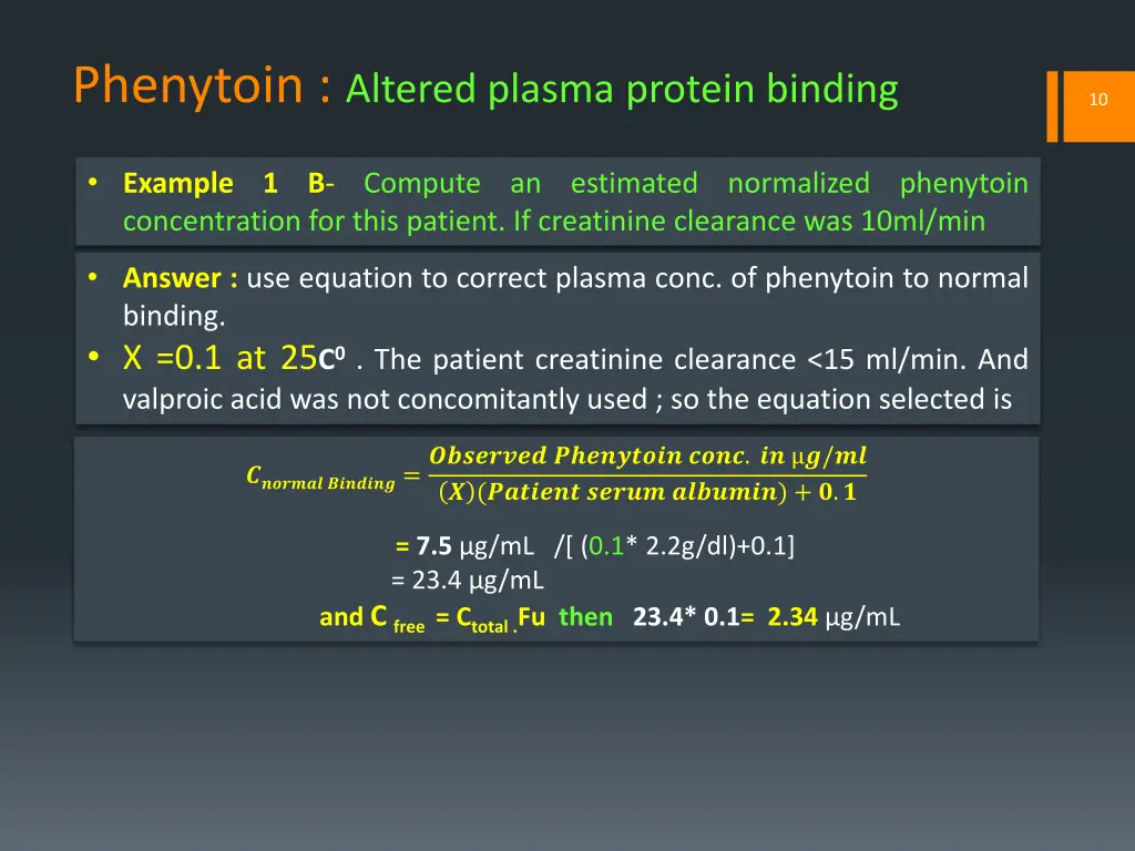 phenytoin altered plasma protein binding 4