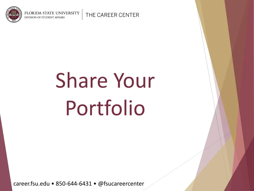 share your portfolio