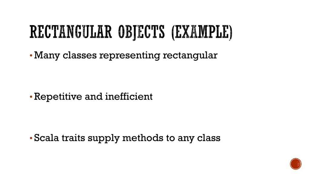 rectangular objects example