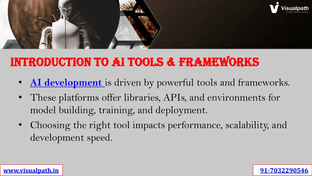 introduction to ai tools frameworks introduction