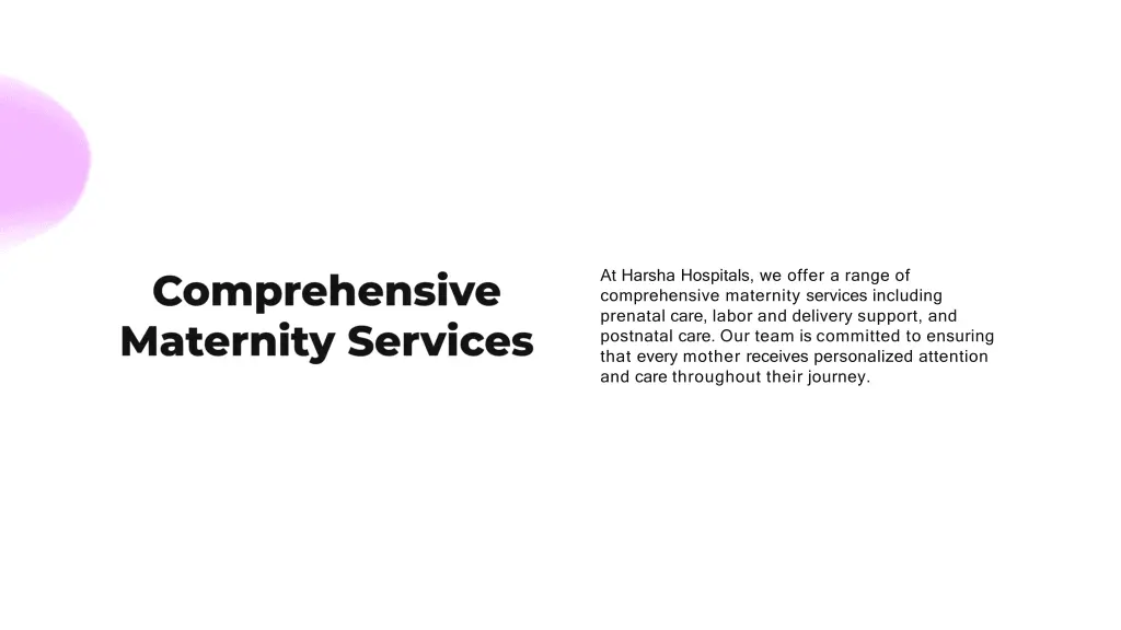 at harsha hospitals we offer a range