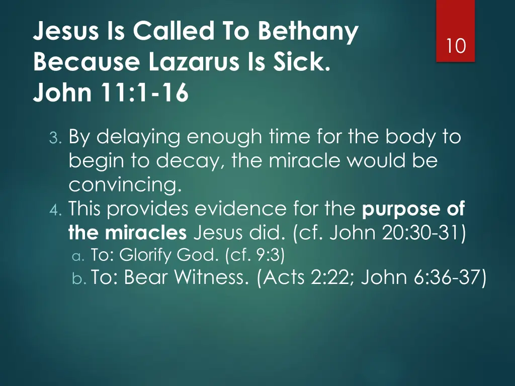 jesus is called to bethany because lazarus 4
