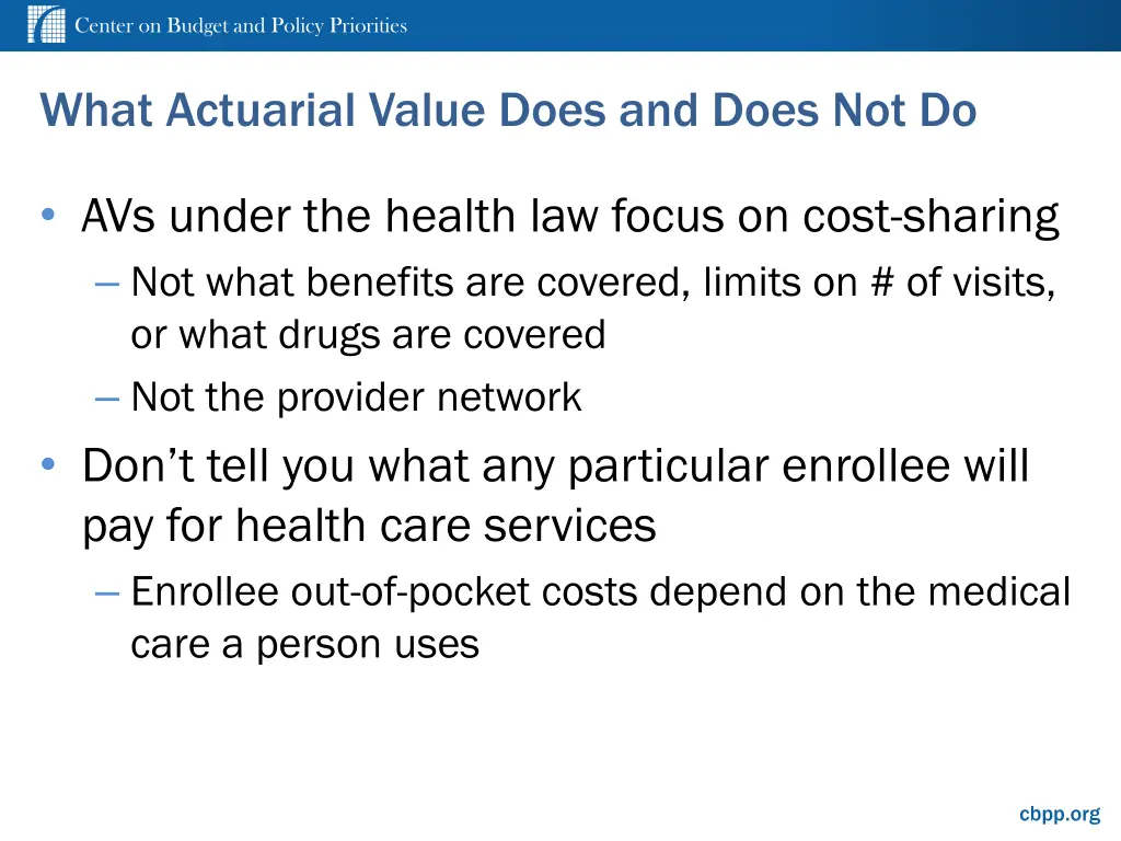 center on budget and policy priorities 19